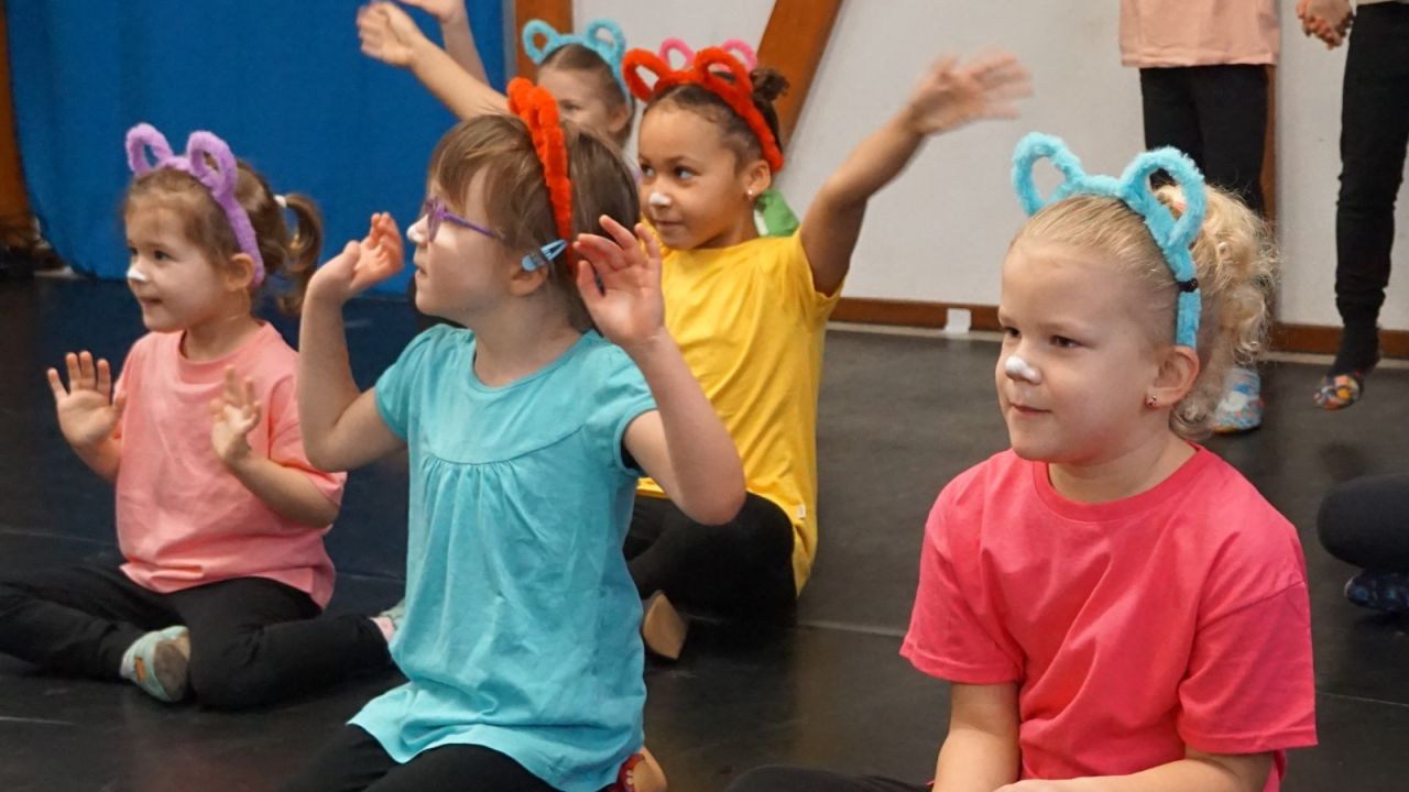 Premiere der neuen Kindertanzgruppe 